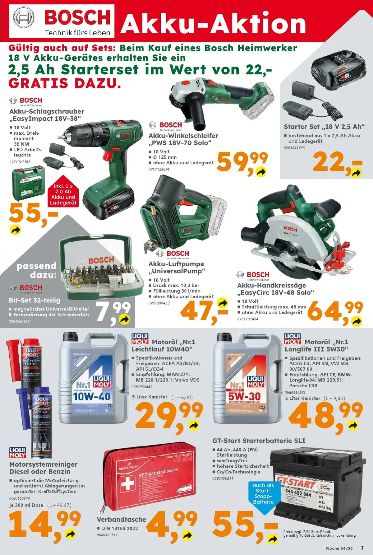 Globus Baumarkt Prospekt Ab 17.08.2026 Bis 22.08.2026 - Bild 1 Ab 17.08.2026