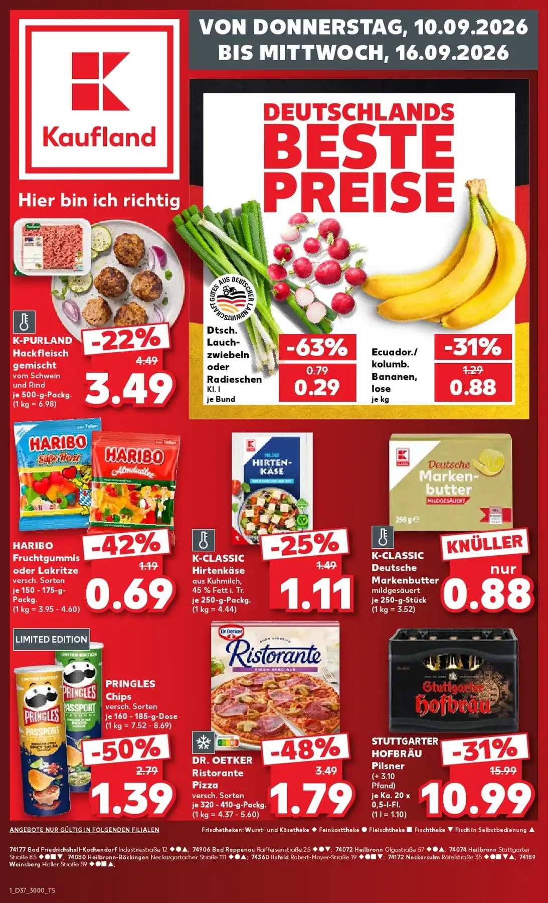 Kaufland Prospekt 10.09.2026 Bis 16.09.2026 - Bild 1 Ab 10.09.2026