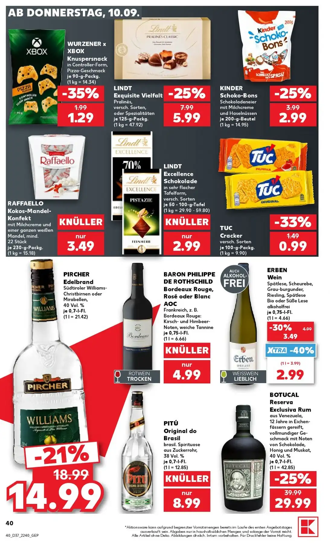 Kaufland Prospekt 10.09.2026 Bis 16.09.2026 - Bild 2 Ab 10.09.2026