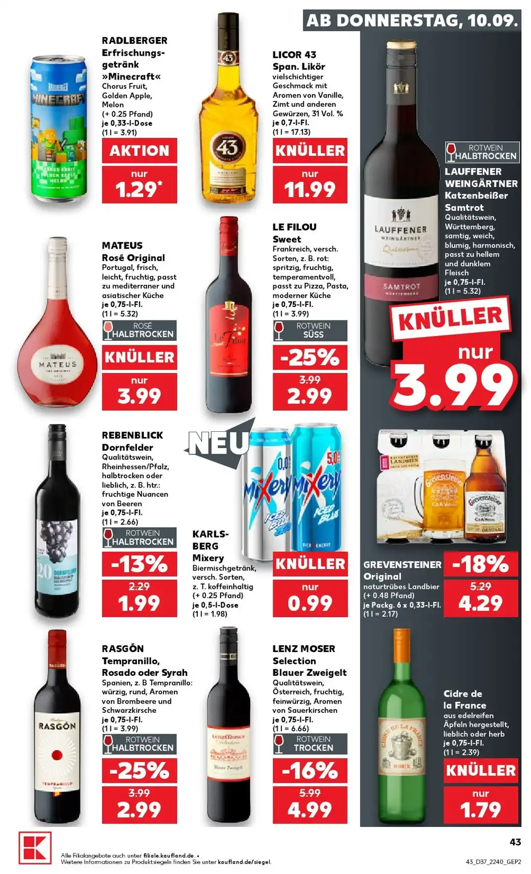 Kaufland Prospekt 10.09.2026 Bis 16.09.2026 - Bild 5 Ab 10.09.2026