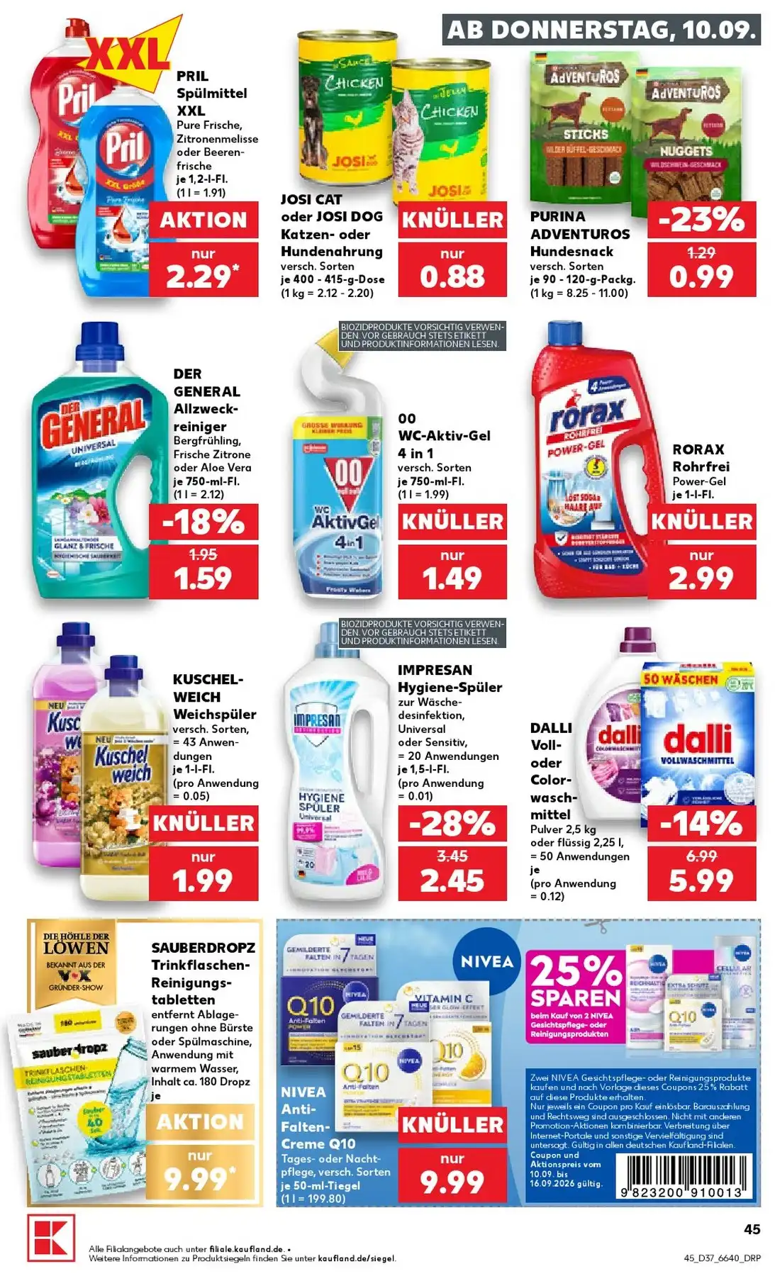 Kaufland Prospekt 10.09.2026 Bis 16.09.2026 - Bild 1 Ab 10.09.2026