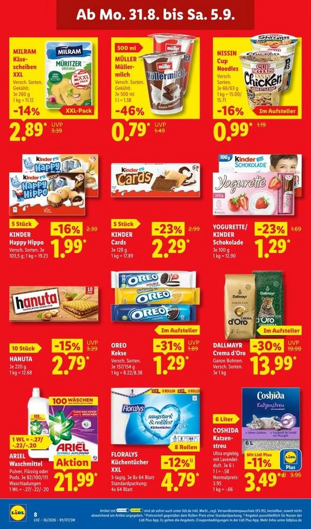 Lidl Prospekt Gültig Vom 31.08.2026 Bis 05.09.2026 Nächste Woche - Bild 2 Ab 31.08.2026