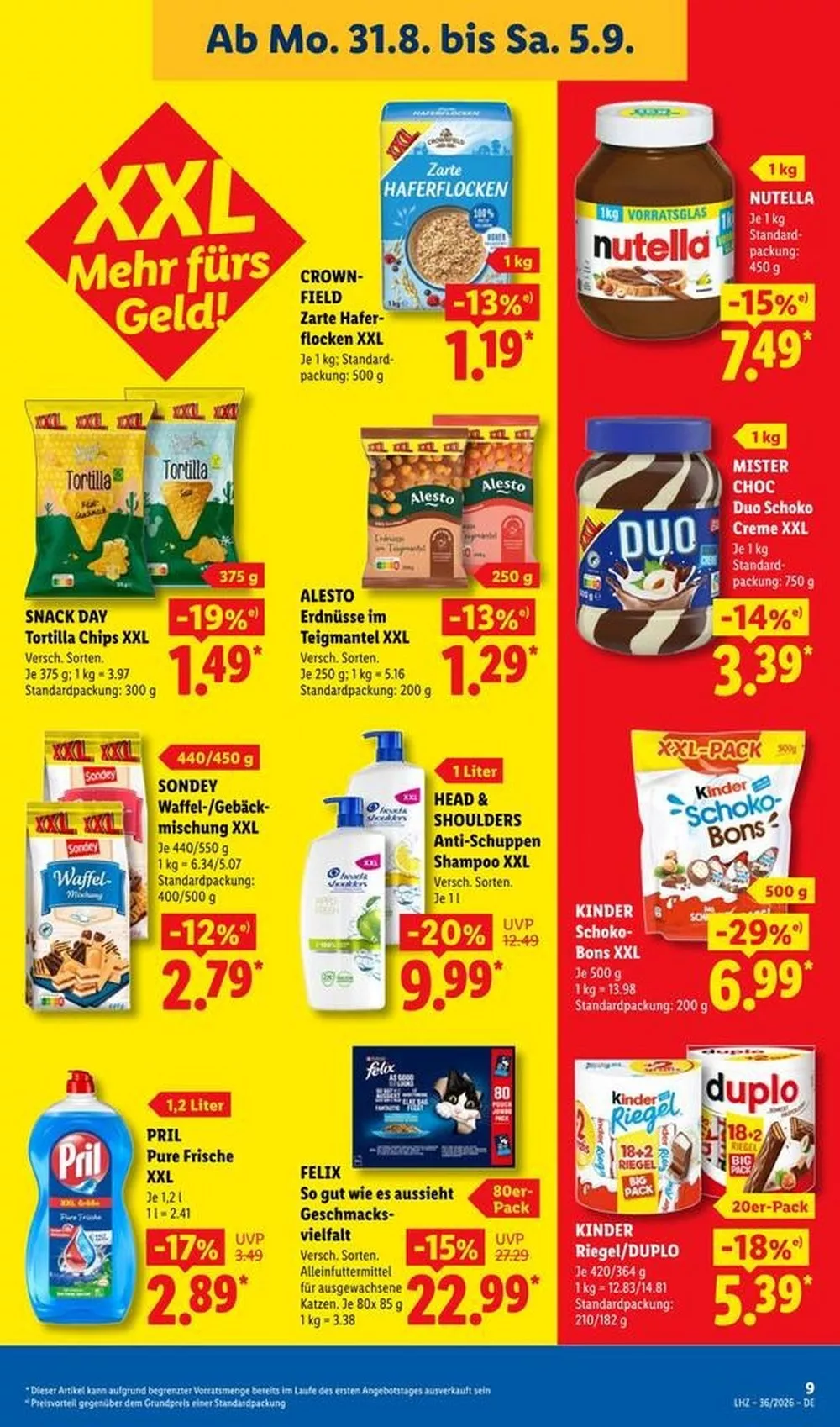 Lidl Prospekt Gültig Vom 31.08.2026 Bis 05.09.2026 Nächste Woche - Bild 3 Ab 31.08.2026