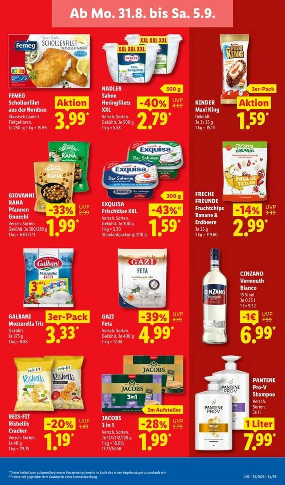 Lidl Prospekt Gültig Vom 31.08.2026 Bis 05.09.2026 Nächste Woche - Bild 5 Ab 31.08.2026