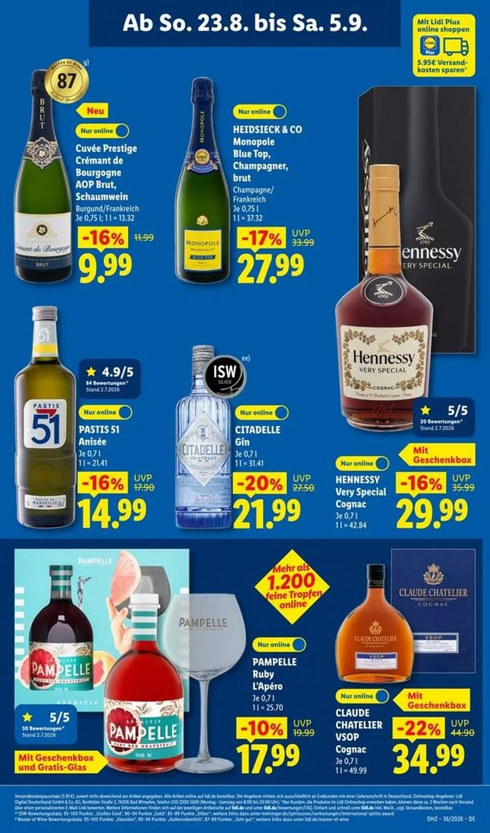 Lidl Prospekt Gültig Vom 31.08.2026 Bis 05.09.2026 Nächste Woche - Bild 1 Ab 31.08.2026