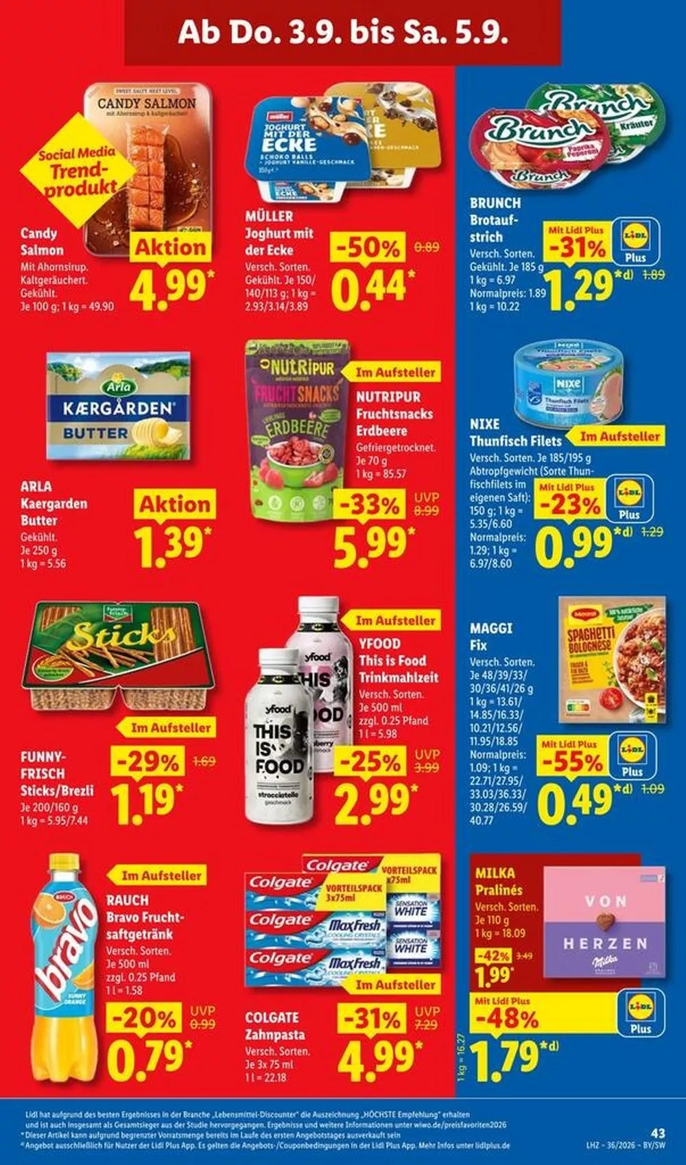 Lidl Prospekt Gültig Vom 31.08.2026 Bis 05.09.2026 Nächste Woche - Bild 1 Ab 31.08.2026