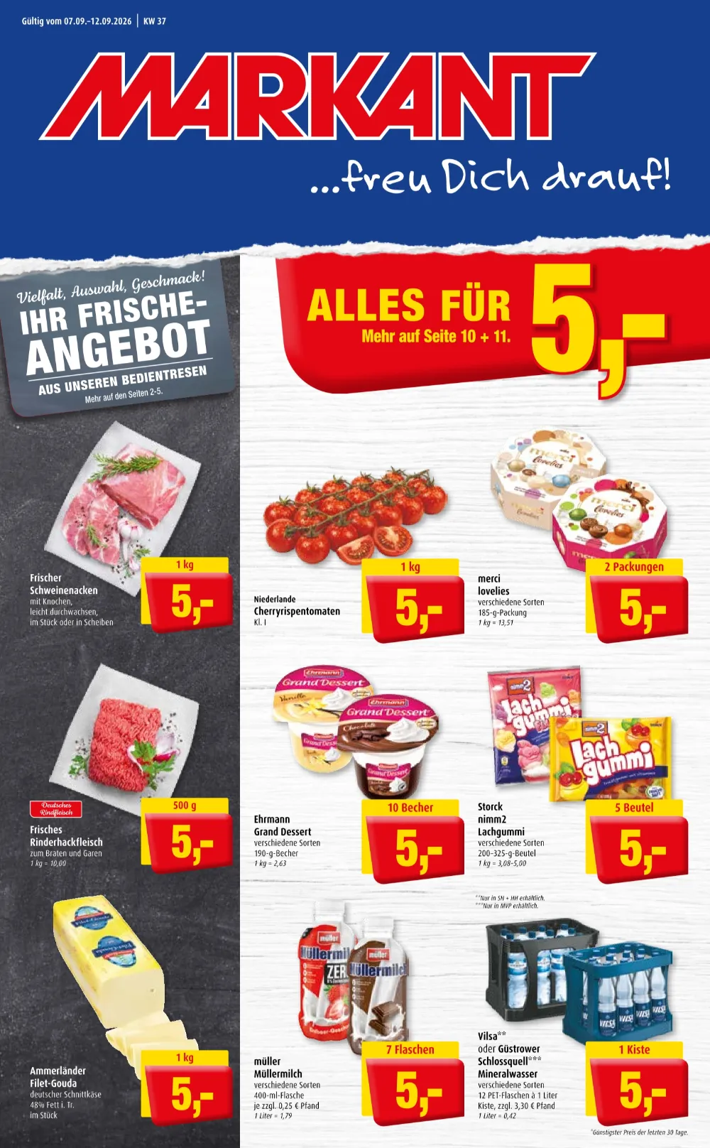 Markant Prospekt 07.09.2026 Bis 12.09.2026 Aktuelle Angebote - Bild 1 Ab 07.09.2026