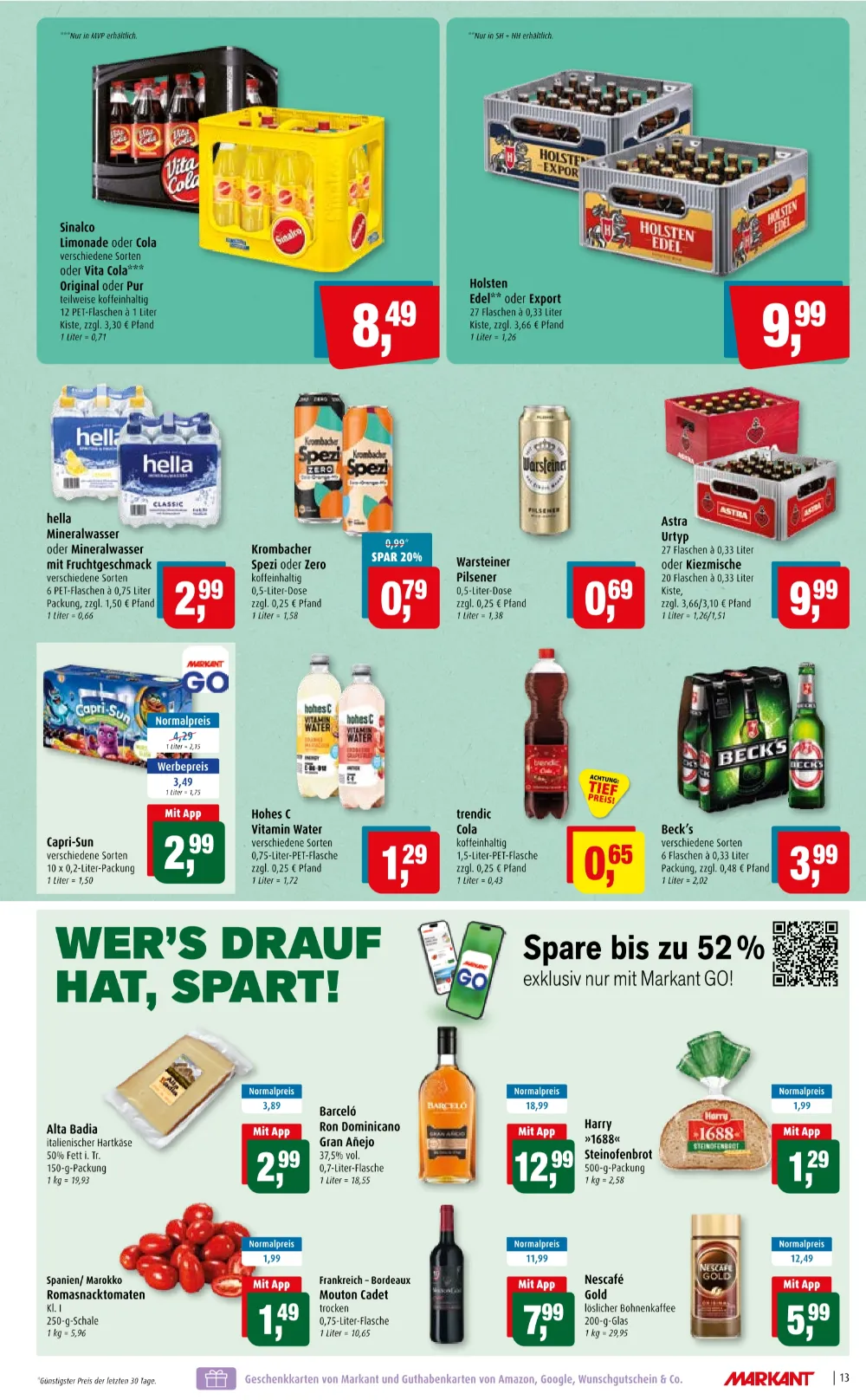Markant Prospekt 07.09.2026 Bis 12.09.2026 Aktuelle Angebote - Bild 1 Ab 07.09.2026