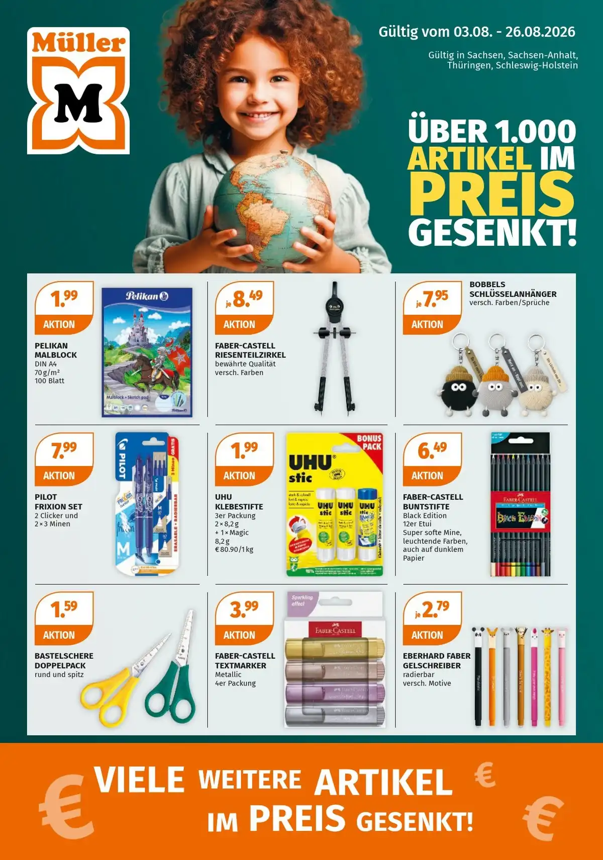 Müller Prospekt Ab 10.08.2026 Bis 15.08.2026 Nächste Woche - Bild 1 Ab 10.08.2026