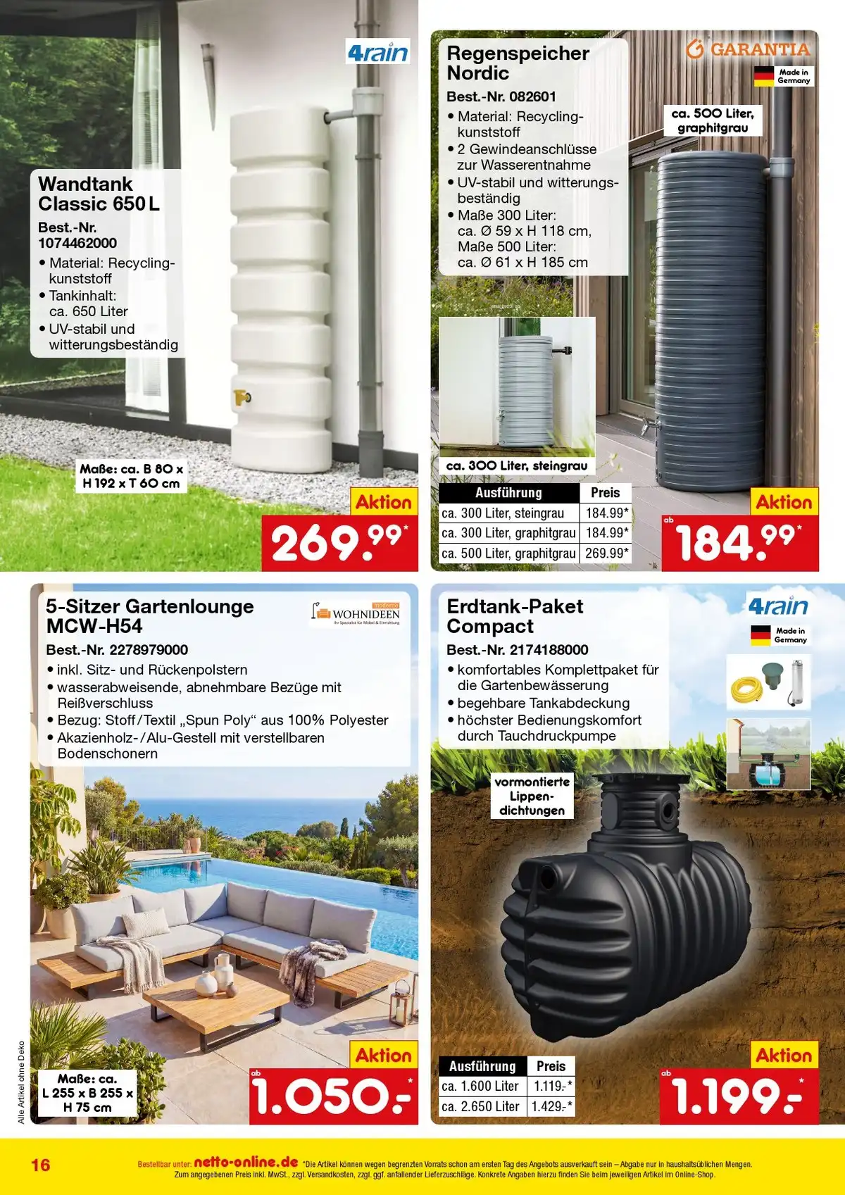 Online Angebote August