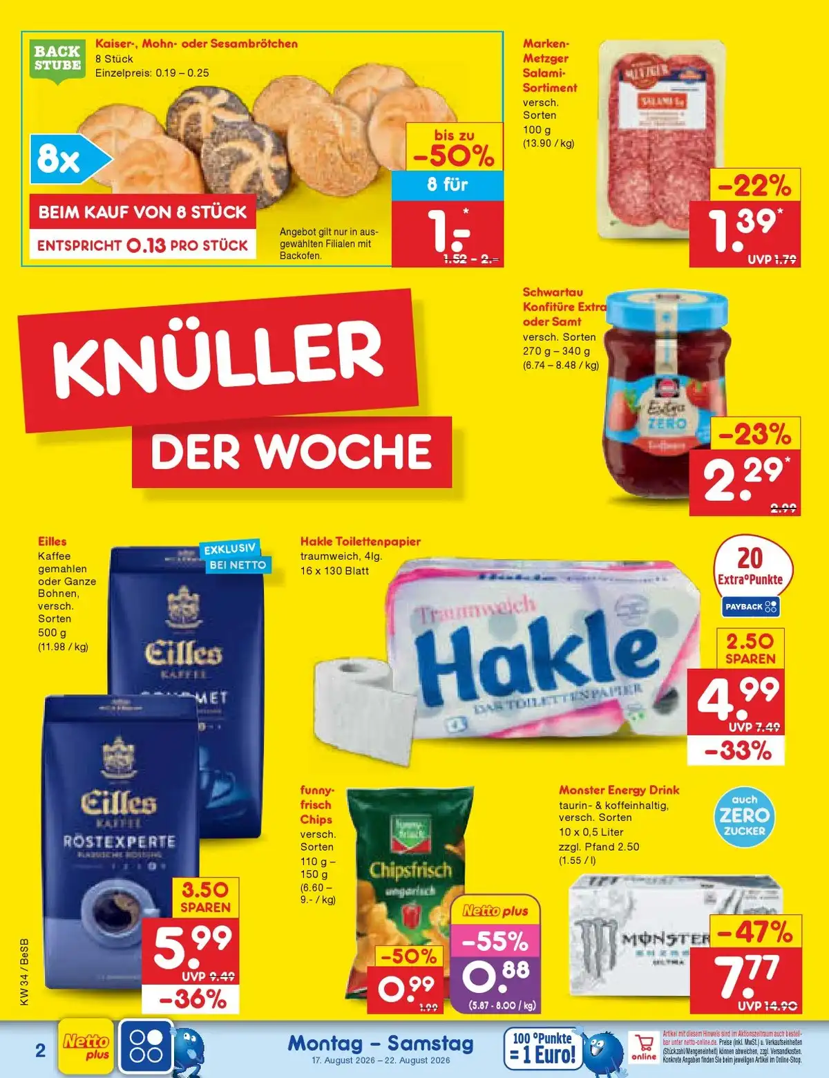 Netto Marken-Discount Prospekt Ab 17.08.2026 Bis 22.08.2026 Nächste Woche - Bild 2 Ab 17.08.2026