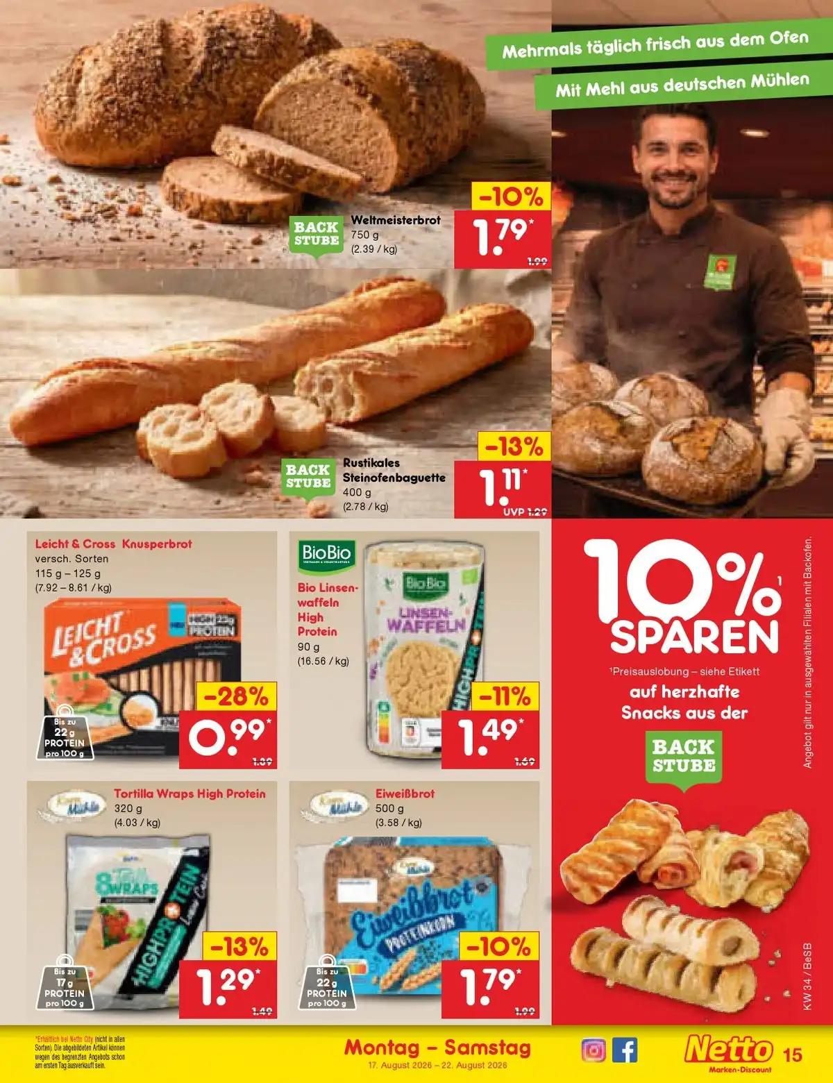 Netto Marken-Discount Prospekt Ab 17.08.2026 Bis 22.08.2026 Nächste Woche - Bild 1 Ab 17.08.2026