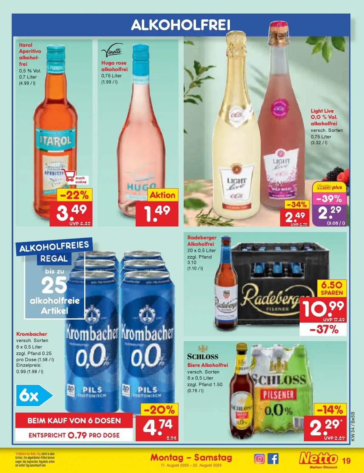 Netto Marken-Discount Prospekt Ab 17.08.2026 Bis 22.08.2026 Nächste Woche - Bild 5 Ab 17.08.2026