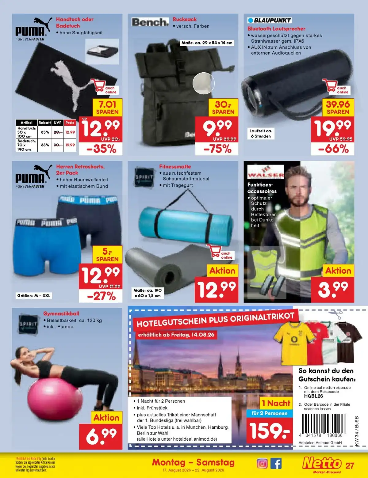 Netto Marken-Discount Prospekt Ab 17.08.2026 Bis 22.08.2026 Nächste Woche - Bild 5 Ab 17.08.2026