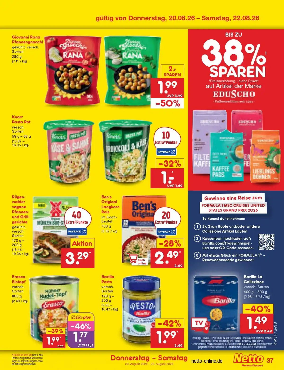 Netto Marken-Discount Prospekt Ab 17.08.2026 Bis 22.08.2026 Nächste Woche - Bild 1 Ab 17.08.2026