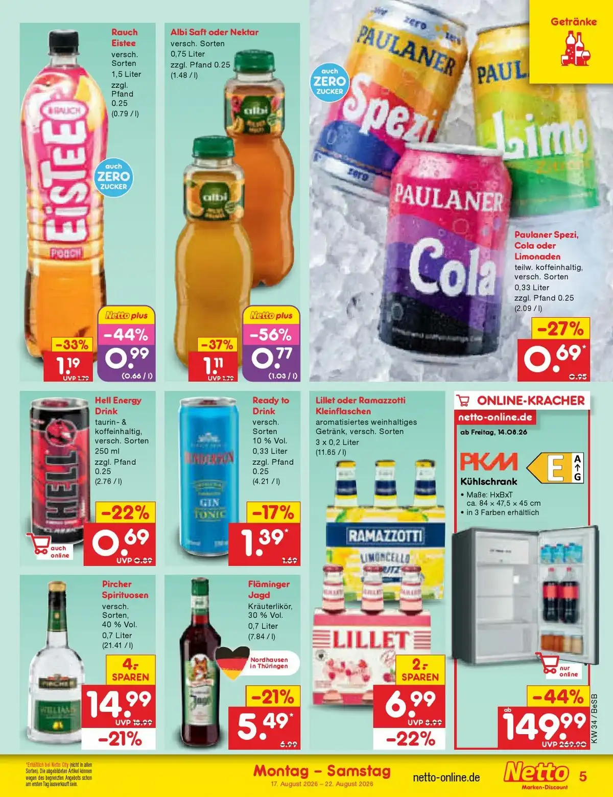 Netto Marken-Discount Prospekt Ab 17.08.2026 Bis 22.08.2026 Nächste Woche - Bild 5 Ab 17.08.2026