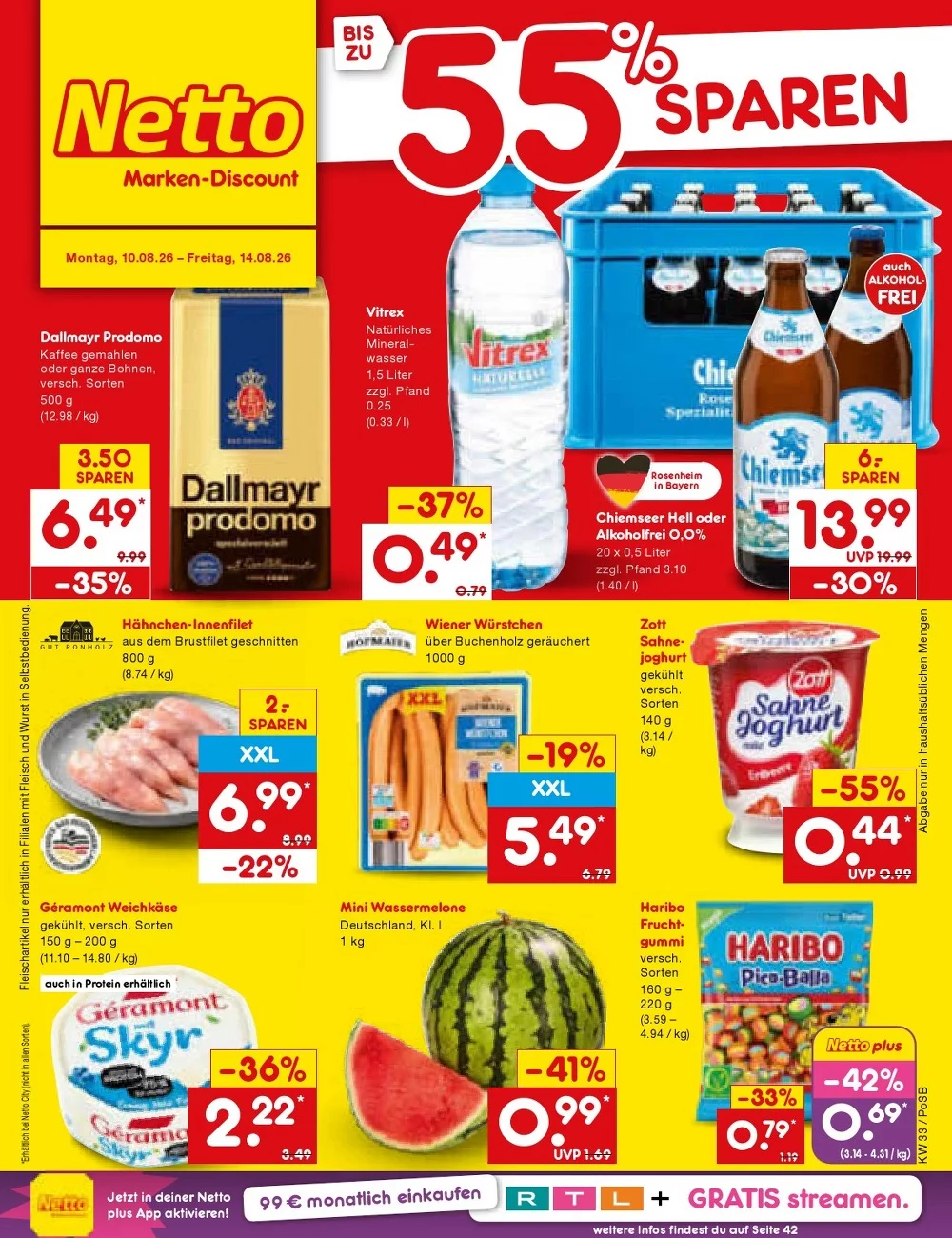 Netto Marken Discount Prospekt 10.08.2026 Bis 15.08.2026 - Bild 1 Ab 10.08.2026