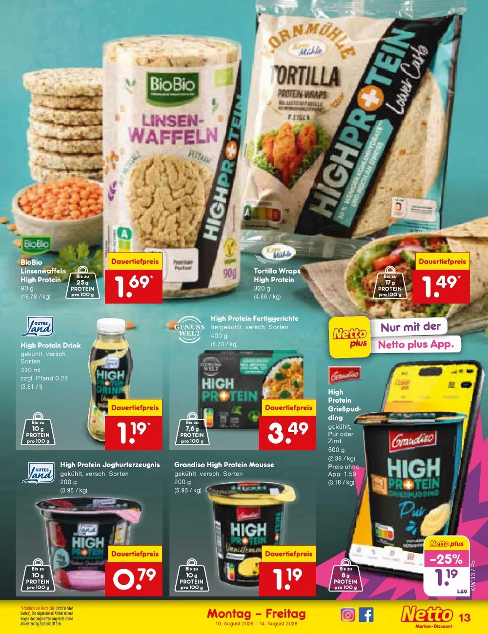 Netto Marken Discount Prospekt 10.08.2026 Bis 15.08.2026 - Bild 1 Ab 10.08.2026