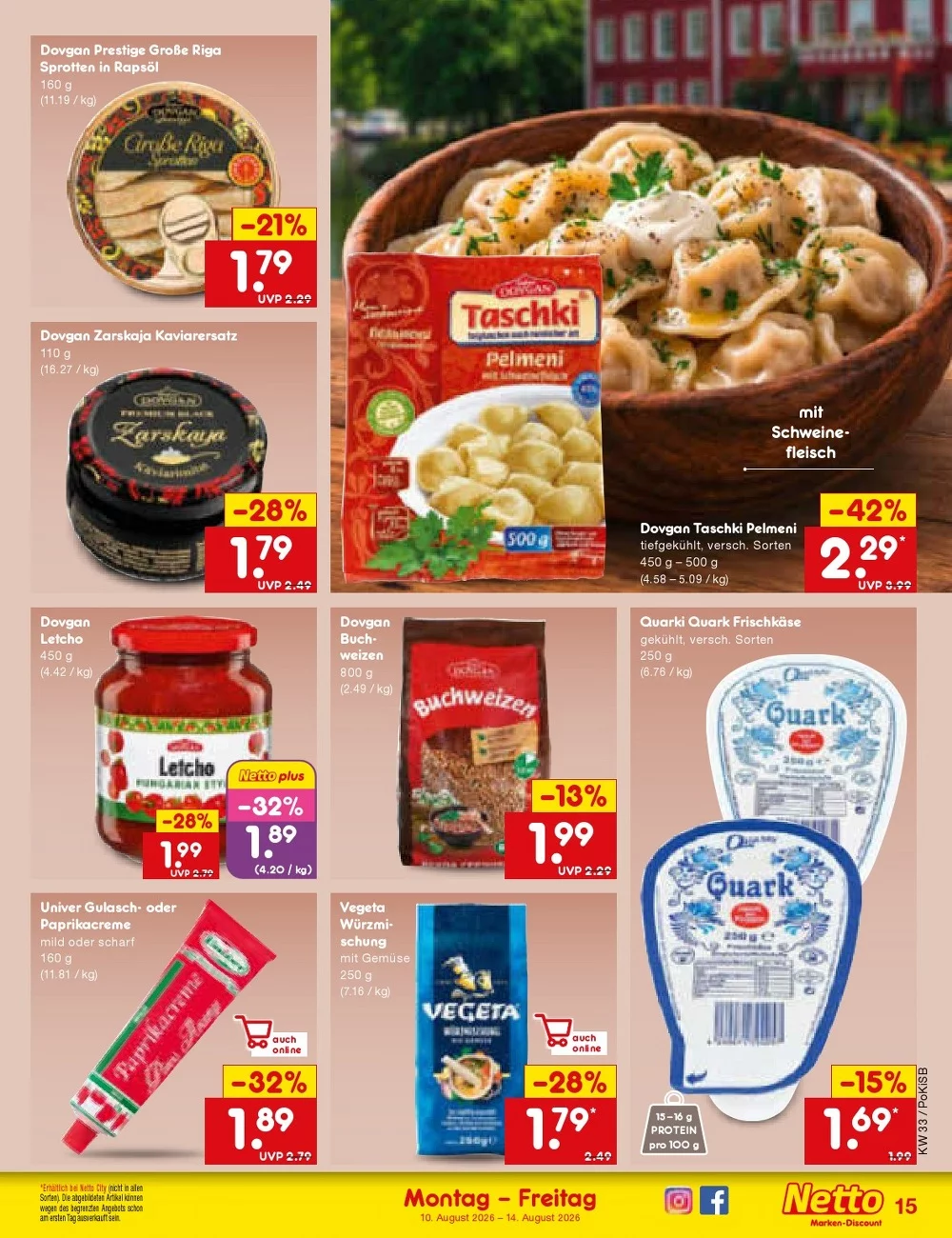 Netto Marken Discount Prospekt 10.08.2026 Bis 15.08.2026 - Bild 1 Ab 10.08.2026