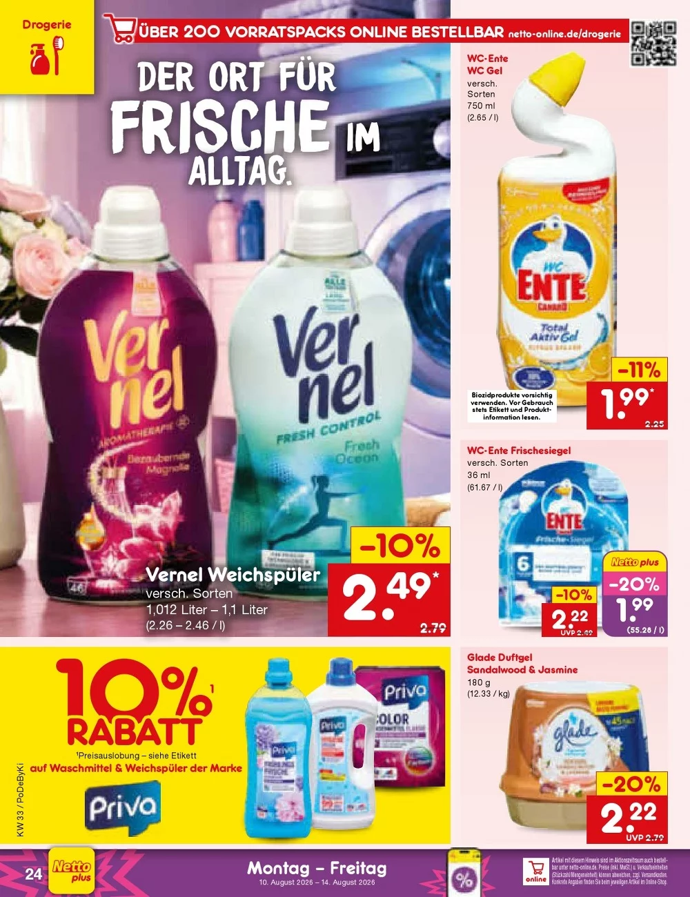Netto Marken Discount Prospekt 10.08.2026 Bis 15.08.2026 - Bild 4 Ab 10.08.2026