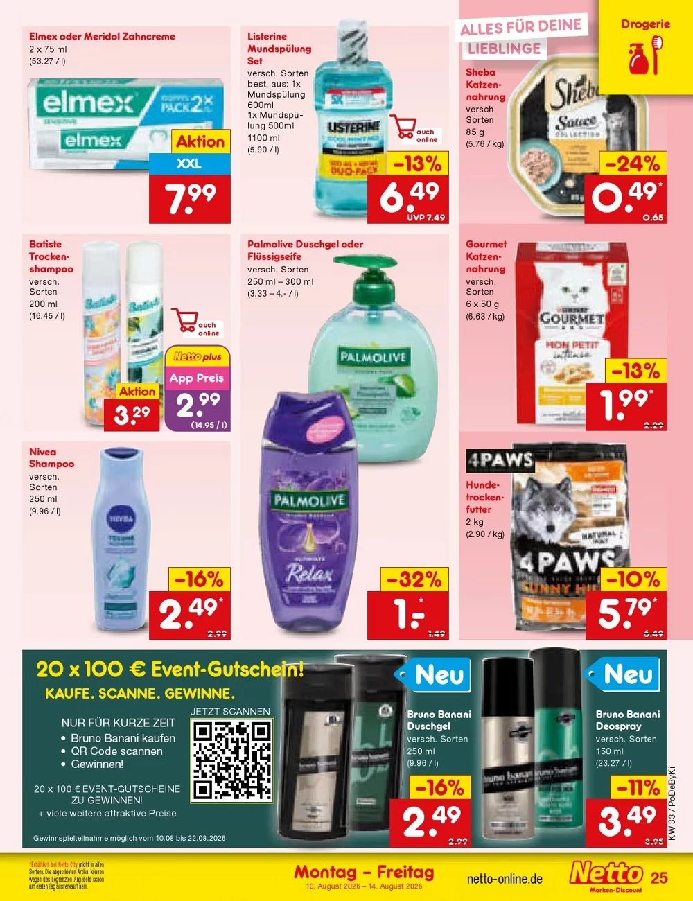 Netto Marken Discount Prospekt 10.08.2026 Bis 15.08.2026 - Bild 1 Ab 10.08.2026