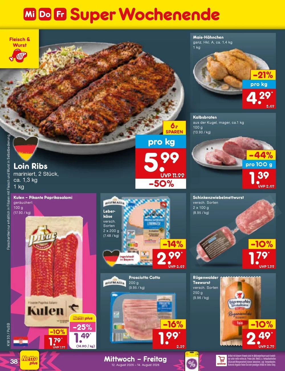 Netto Marken Discount Prospekt 10.08.2026 Bis 15.08.2026 - Bild 4 Ab 10.08.2026