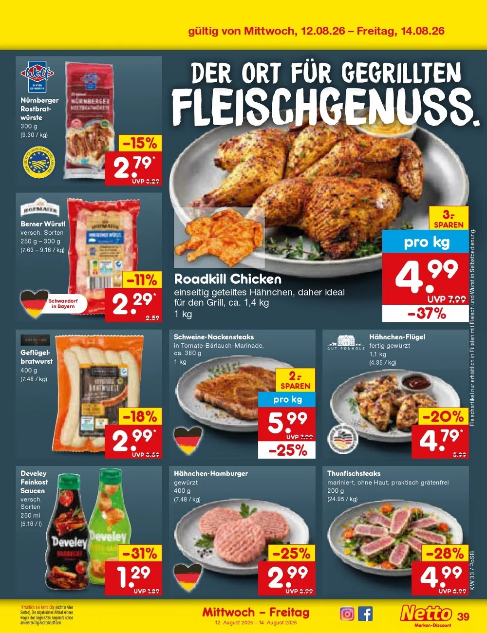 Netto Marken Discount Prospekt 10.08.2026 Bis 15.08.2026 - Bild 1 Ab 10.08.2026