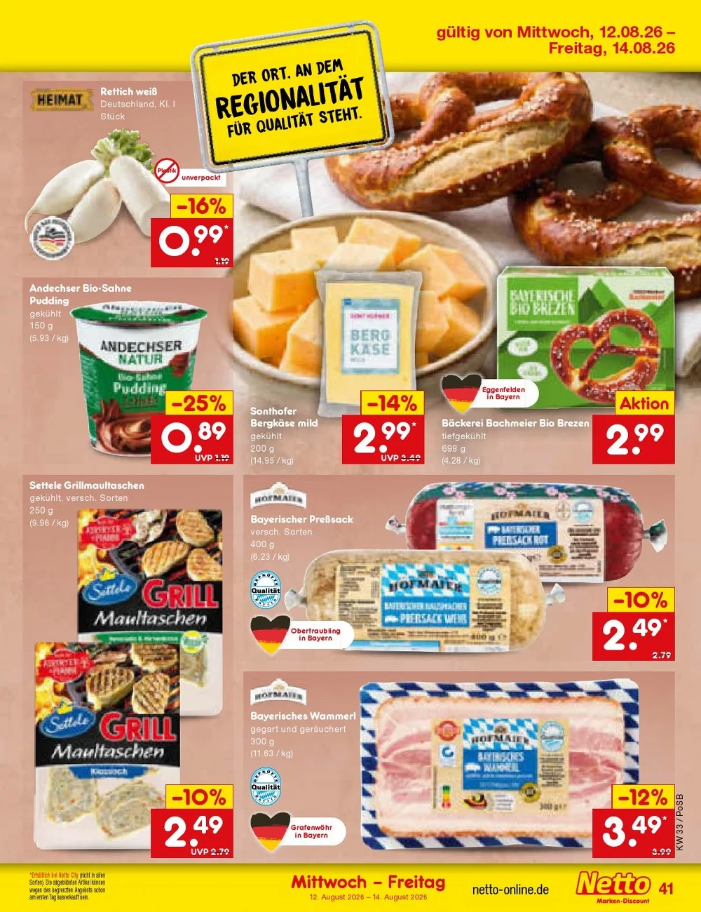 Netto Marken Discount Prospekt 10.08.2026 Bis 15.08.2026 - Bild 3 Ab 10.08.2026