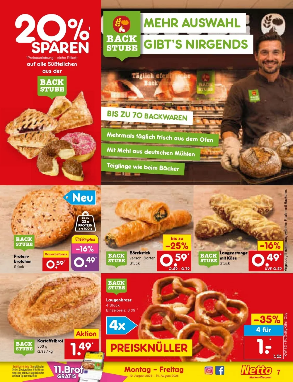 Netto Marken Discount Prospekt 10.08.2026 Bis 15.08.2026 - Bild 1 Ab 10.08.2026