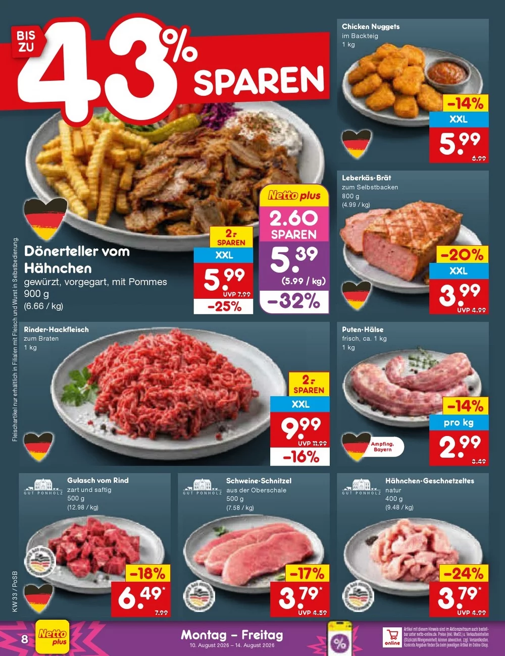 Netto Marken Discount Prospekt 10.08.2026 Bis 15.08.2026 - Bild 2 Ab 10.08.2026