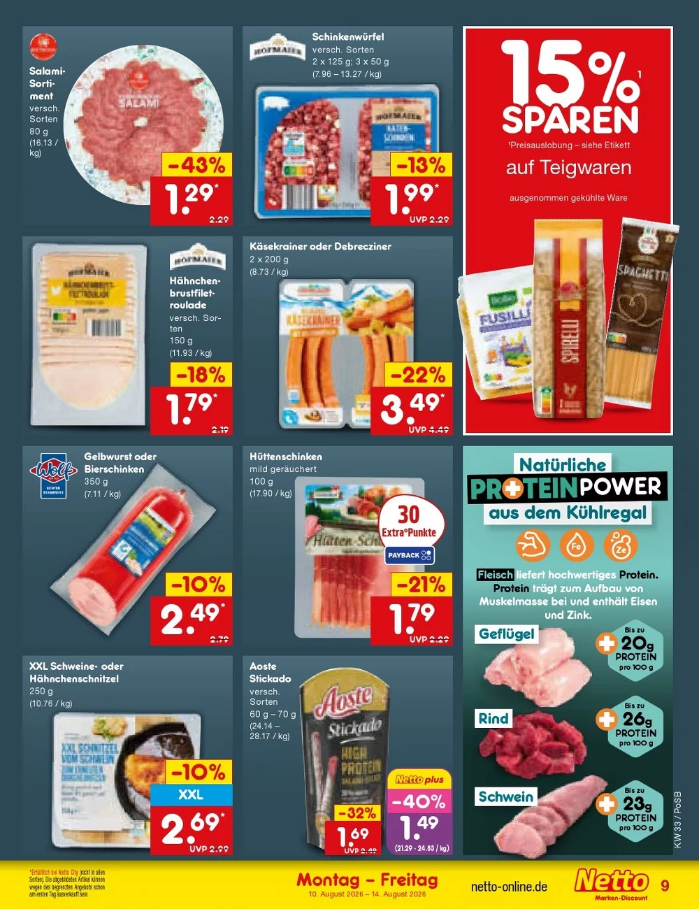 Netto Marken Discount Prospekt 10.08.2026 Bis 15.08.2026 - Bild 3 Ab 10.08.2026