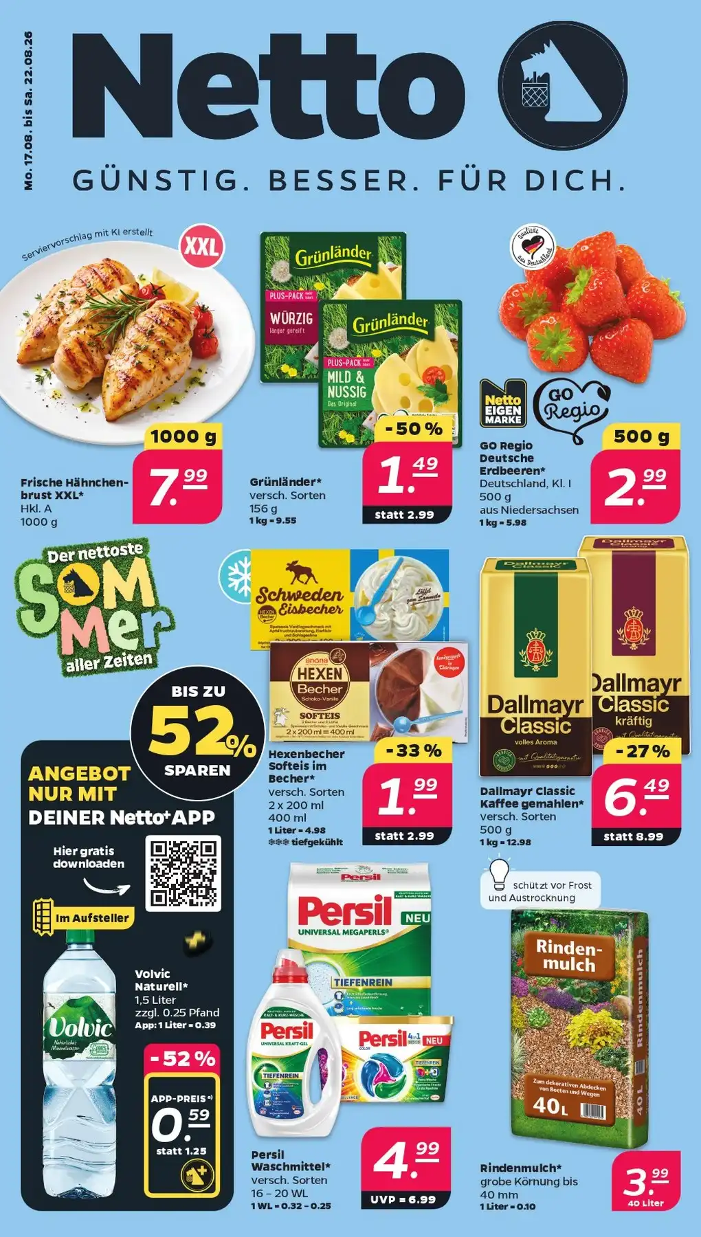 Netto Prospekt Ab 17.08.2026 Bis 22.08.2026 - Bild 1 Ab 17.08.2026