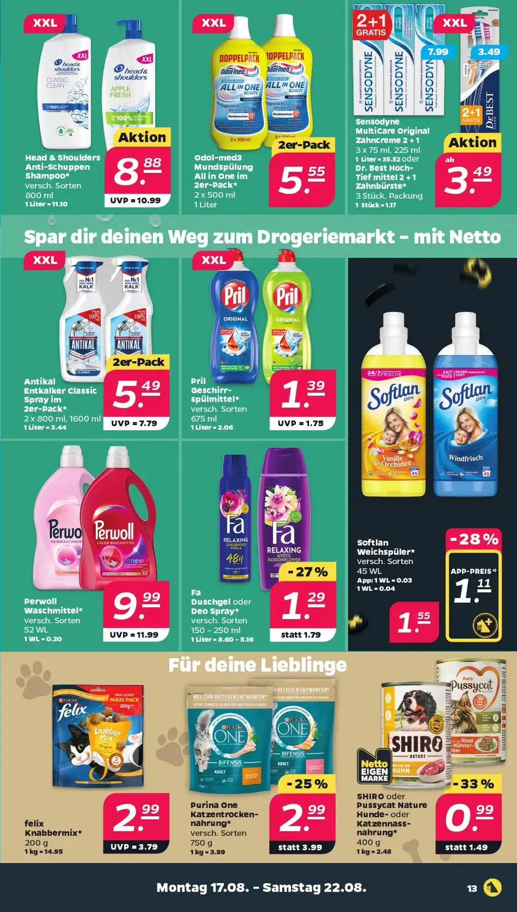 Netto Prospekt Ab 17.08.2026 Bis 22.08.2026 - Bild 1 Ab 17.08.2026
