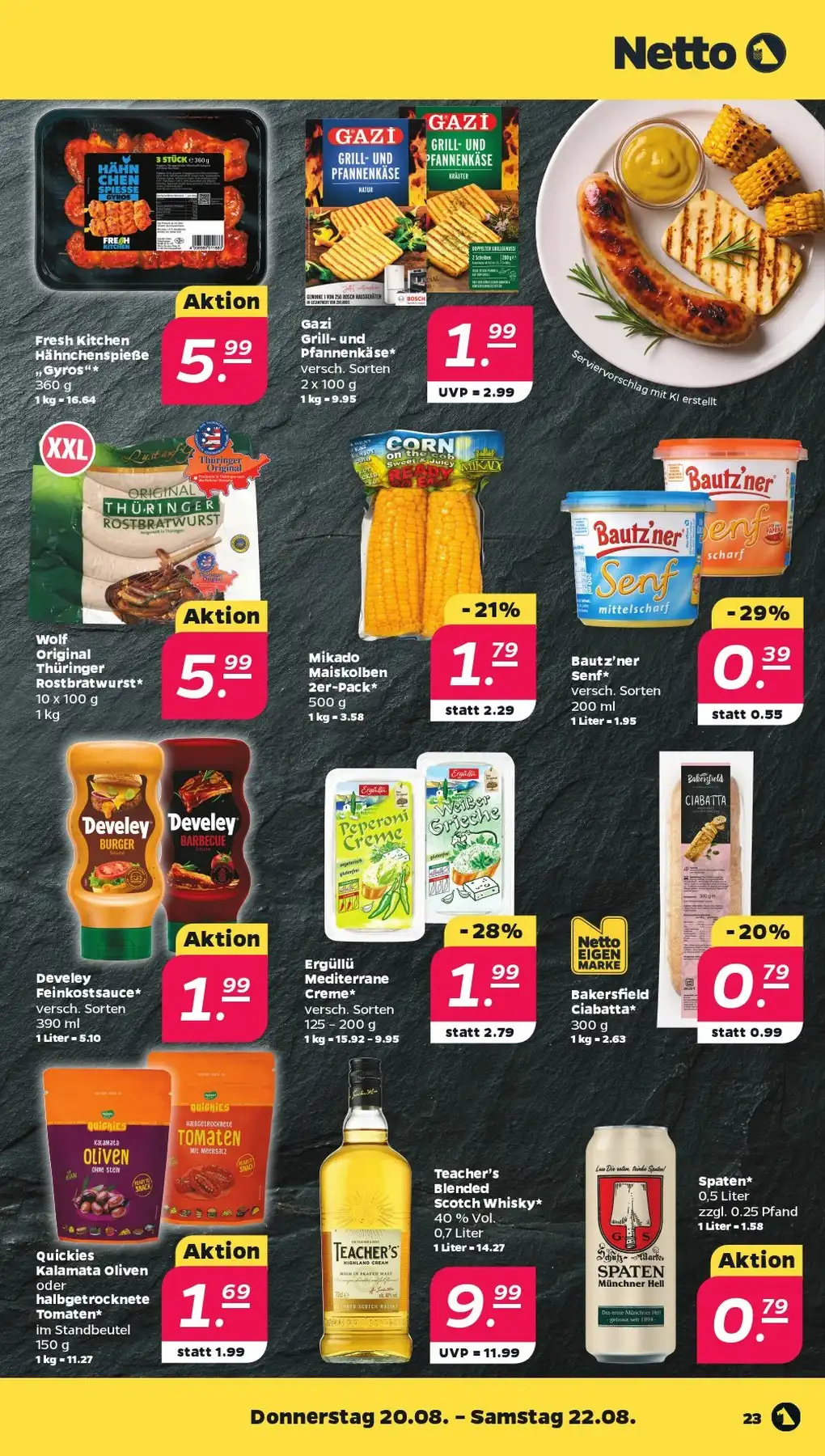 Netto Prospekt Ab 17.08.2026 Bis 22.08.2026 - Bild 1 Ab 17.08.2026