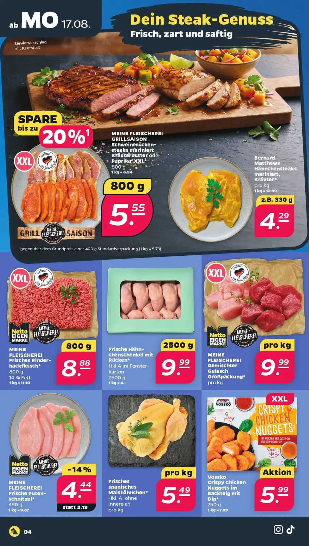 Netto Prospekt Ab 17.08.2026 Bis 22.08.2026 - Bild 4 Ab 17.08.2026