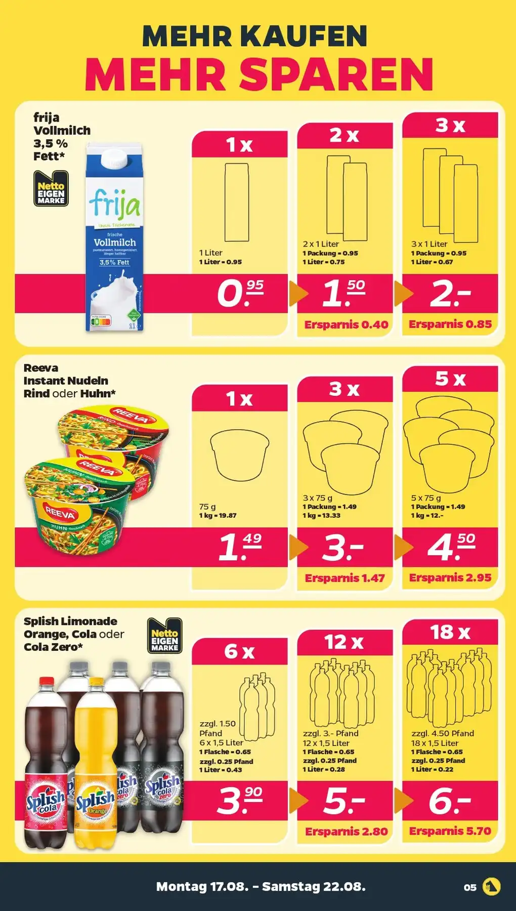 Netto Prospekt Ab 17.08.2026 Bis 22.08.2026 - Bild 1 Ab 17.08.2026