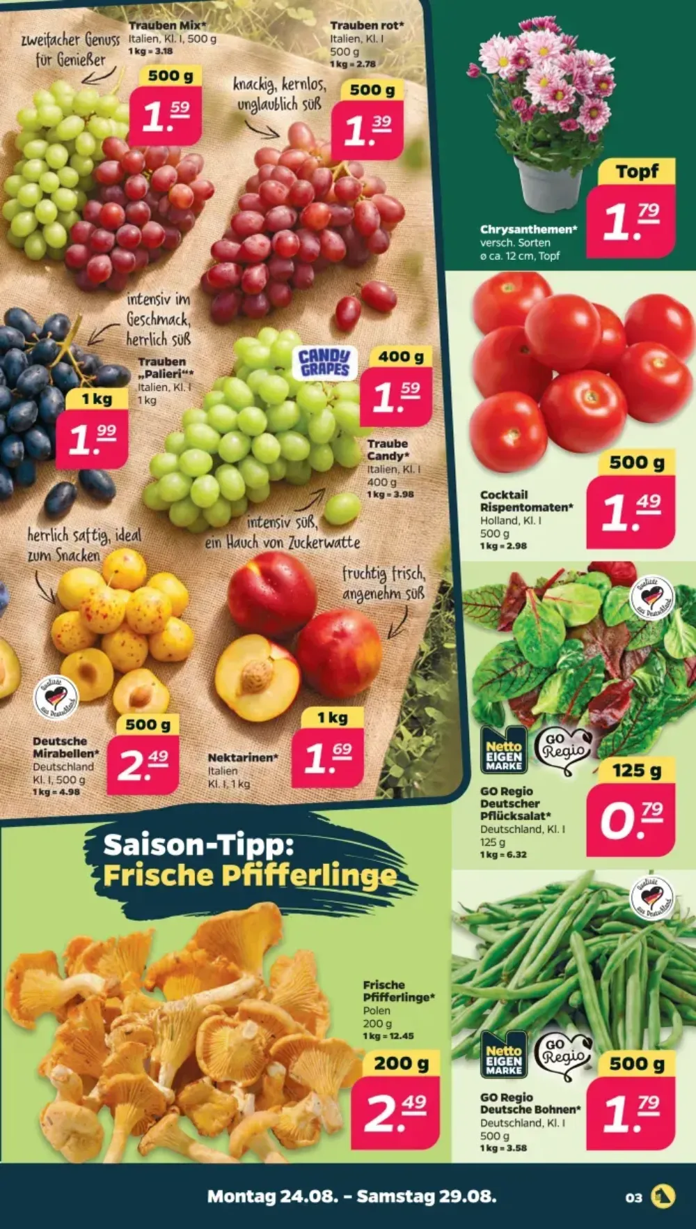Netto (Scottie) Prospekt Ab 24.08.2026 Bis 29.08.2026 - Bild 1 Ab 24.08.2026