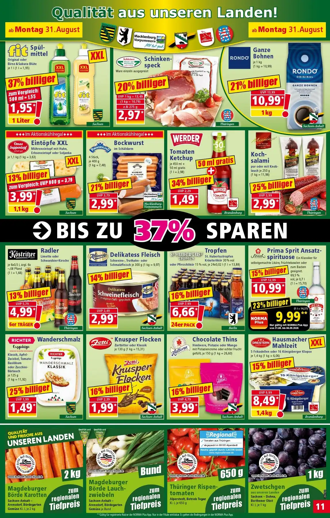 Norma Prospekt Gültig Vom 31.08.2026 Bis 05.09.2026 - Bild 1 Ab 31.08.2026