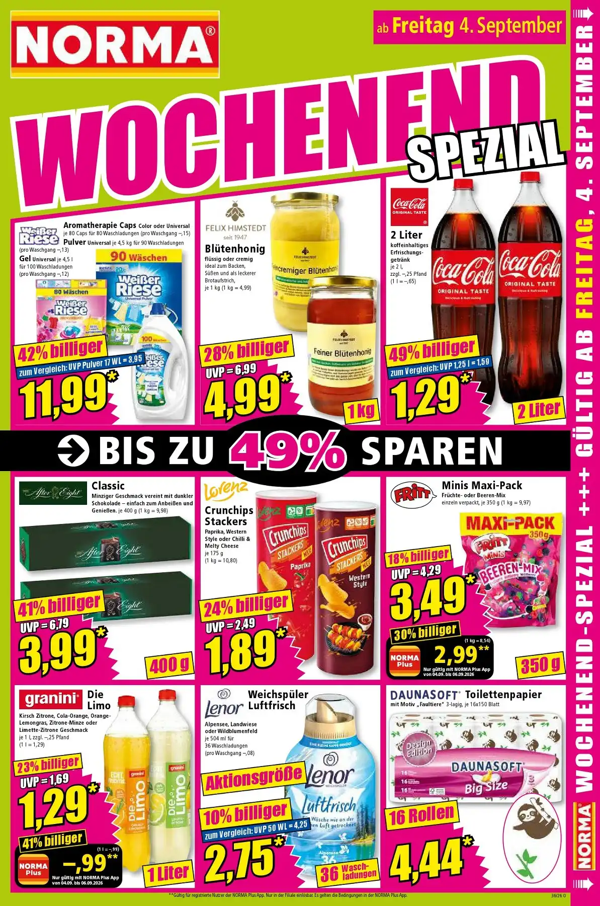 Norma Prospekt Gültig Vom 31.08.2026 Bis 05.09.2026 - Bild 1 Ab 31.08.2026
