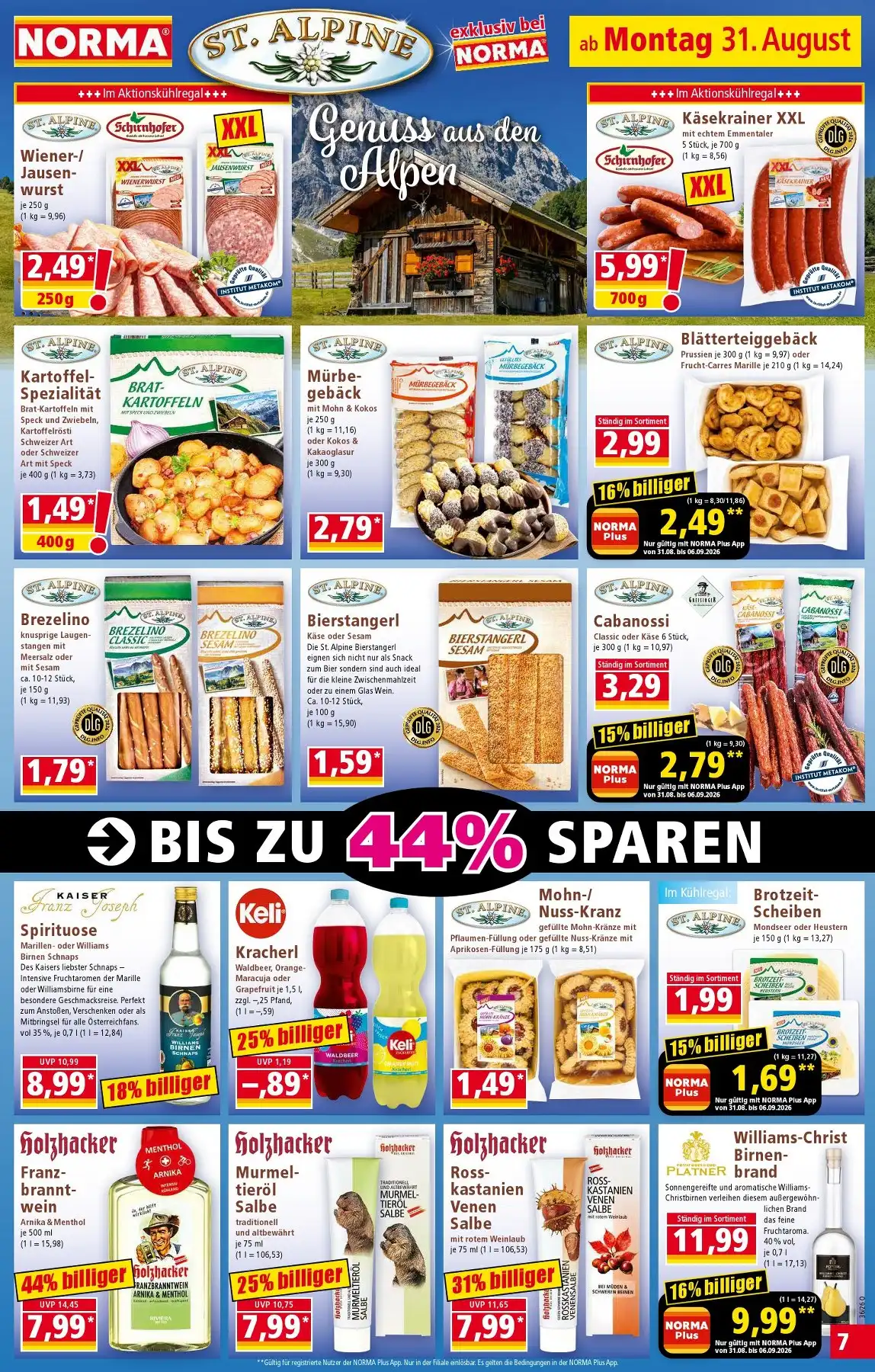 Norma Prospekt Gültig Vom 31.08.2026 Bis 05.09.2026 - Bild 1 Ab 31.08.2026