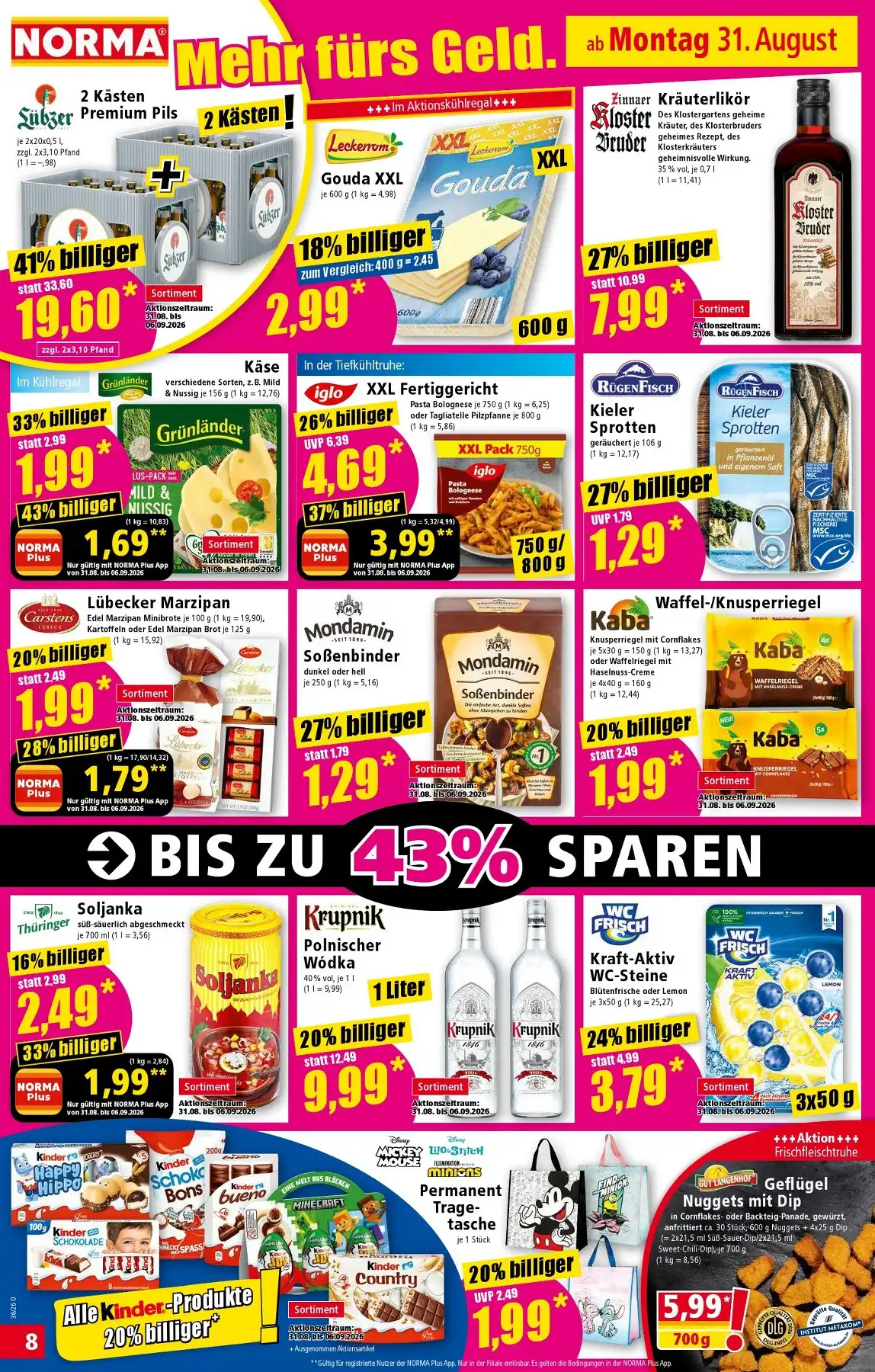 Norma Prospekt Gültig Vom 31.08.2026 Bis 05.09.2026 - Bild 2 Ab 31.08.2026