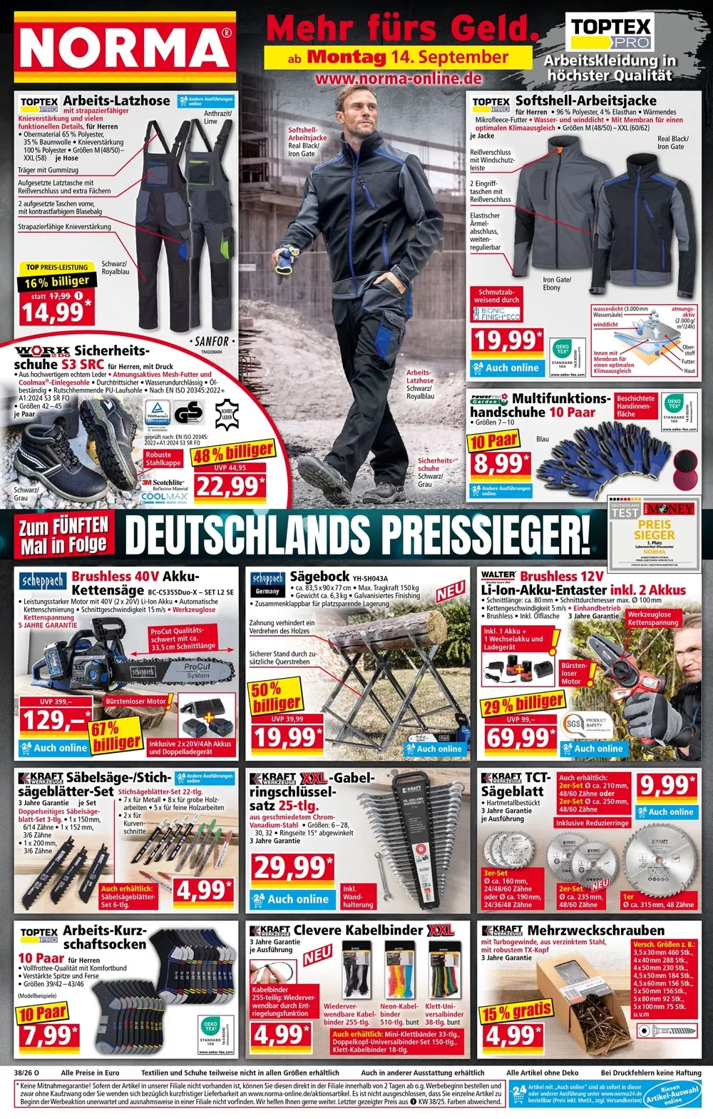 Norma Prospekt Gültig Vom 14.09.2026 Bis 19.09.2026 - Bild 1 Ab 14.09.2026