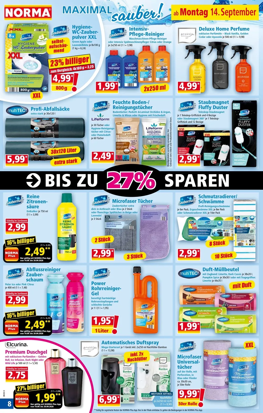 Norma Prospekt Gültig Vom 14.09.2026 Bis 19.09.2026 - Bild 2 Ab 14.09.2026