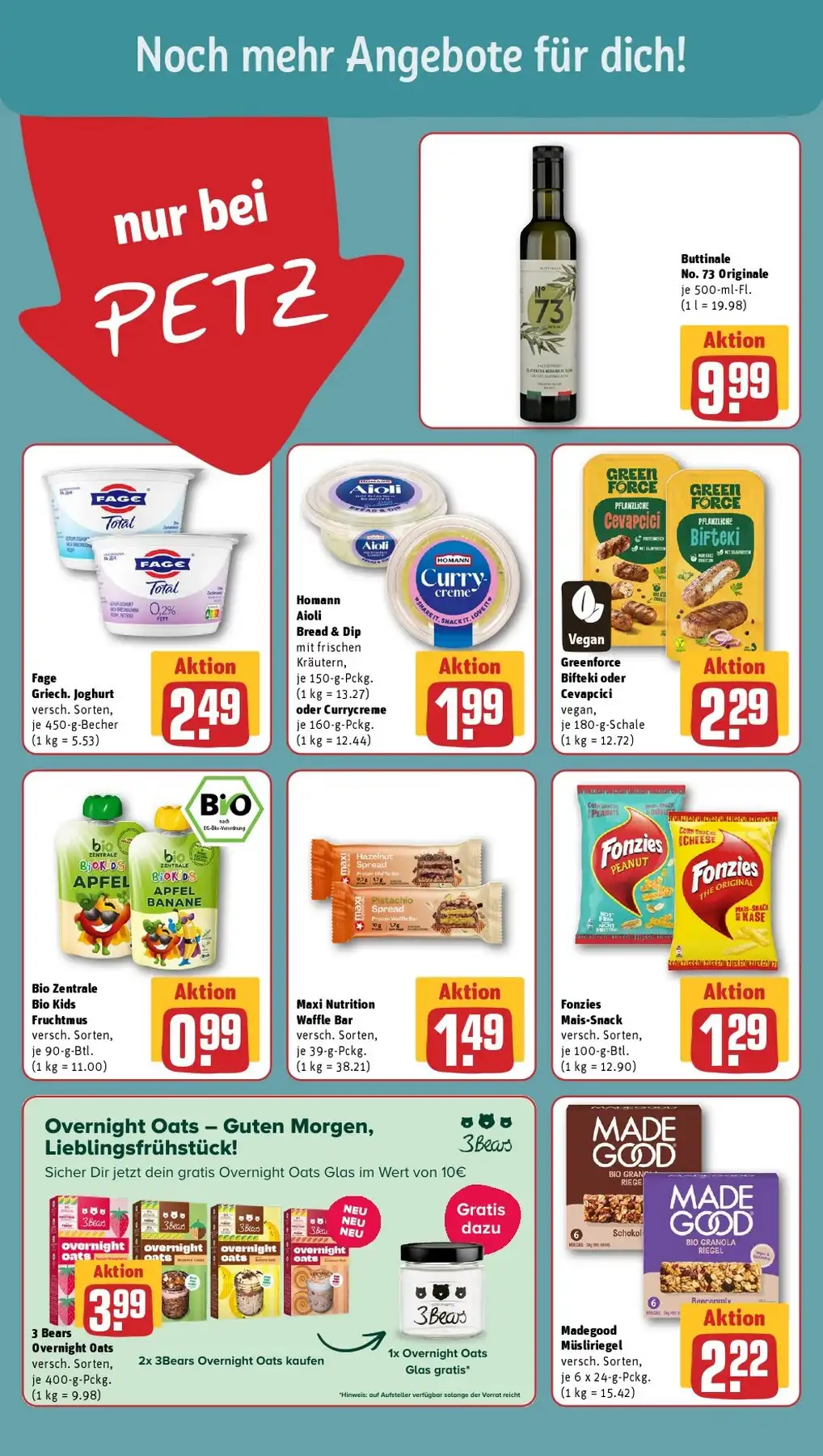 Rewe Petz Prospekt Angebote Ab 31.08.2026 Bis 05.09.2026 Nächste Woche - Bild 2 Ab 24.08.2026
