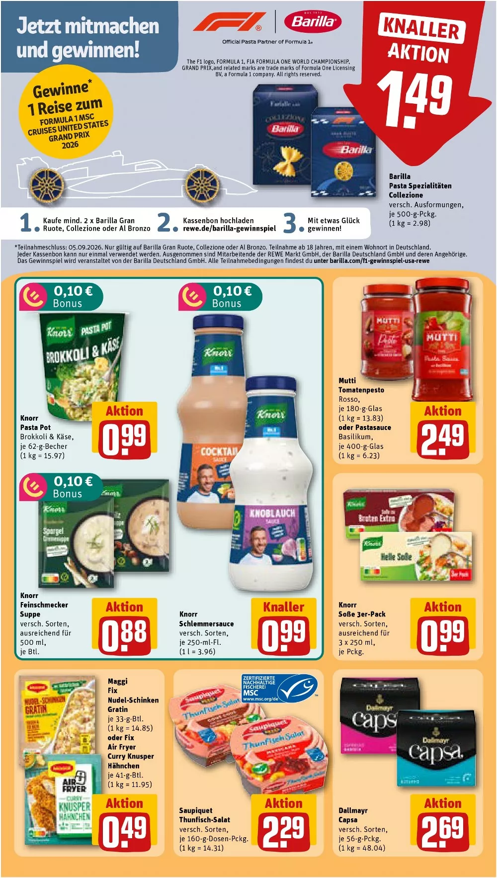 Rewe Kaufpark Prospekt Vom 31.08.2026 Bis 05.09.2026 Nächste Woche - Bild 1 Ab 31.08.2026