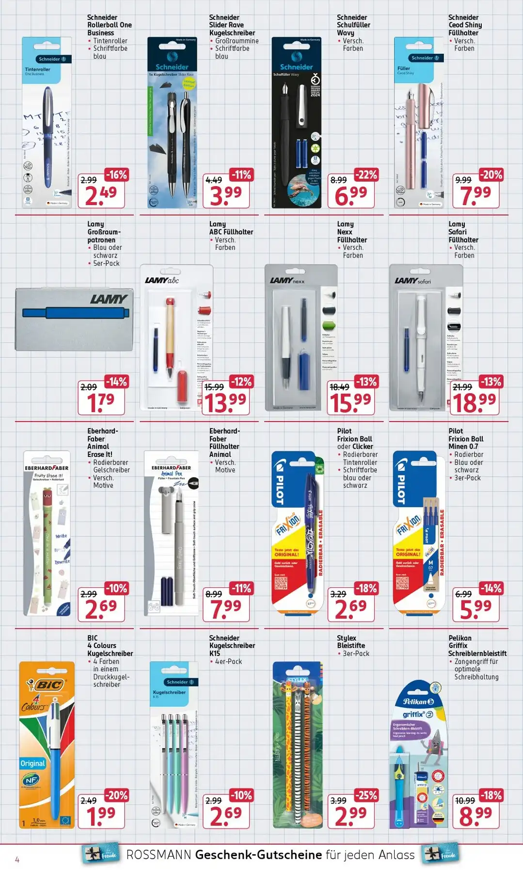 Rossmann Prospekt Angebote Ab 14.09.2026 Bis 19.09.2026 Nächste Woche - Bild 1 Rossmann