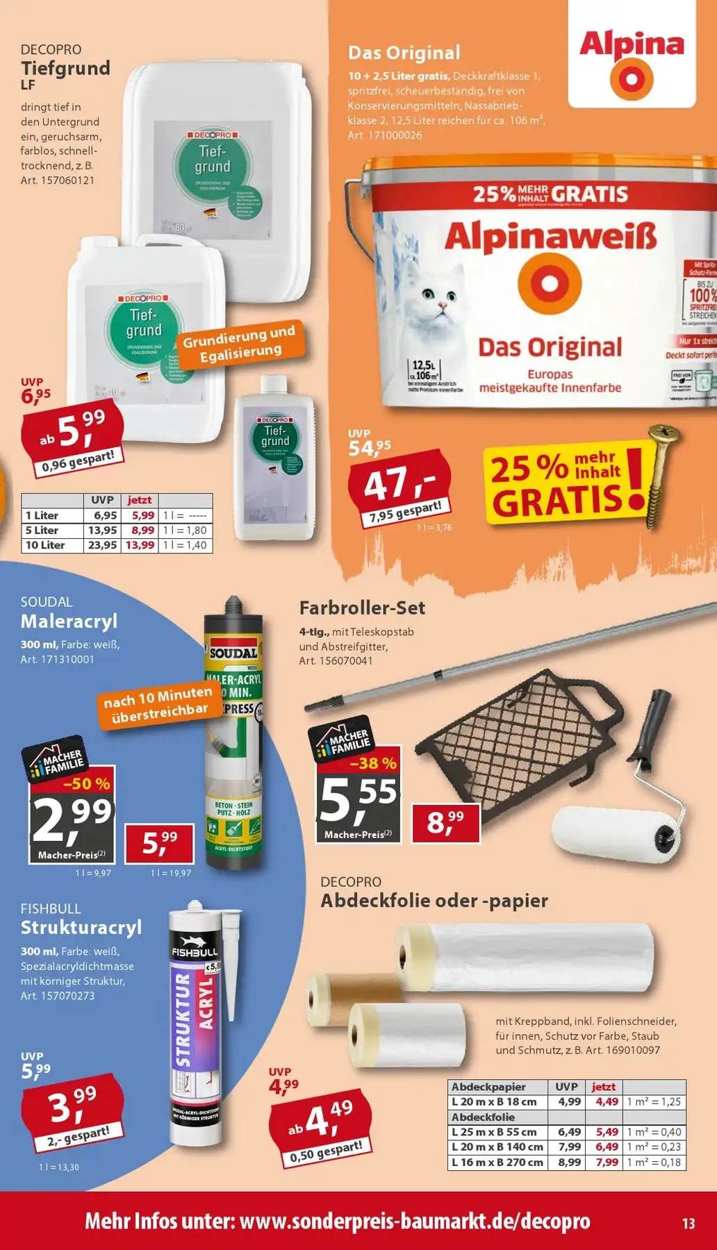 Sonderpreis Baumarkt Prospekt Ab 12.09.2026 Bis 18.09.2026 - Bild 1 Ab 12.09.2026