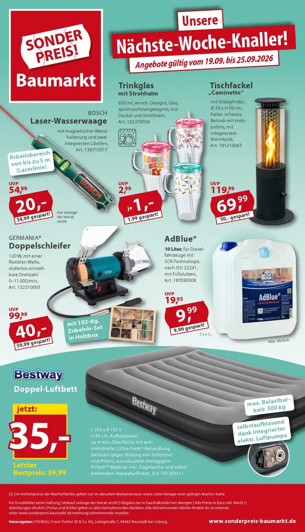 Sonderpreis Baumarkt Prospekt Ab 12.09.2026 Bis 18.09.2026 - Bild 2 Ab 12.09.2026