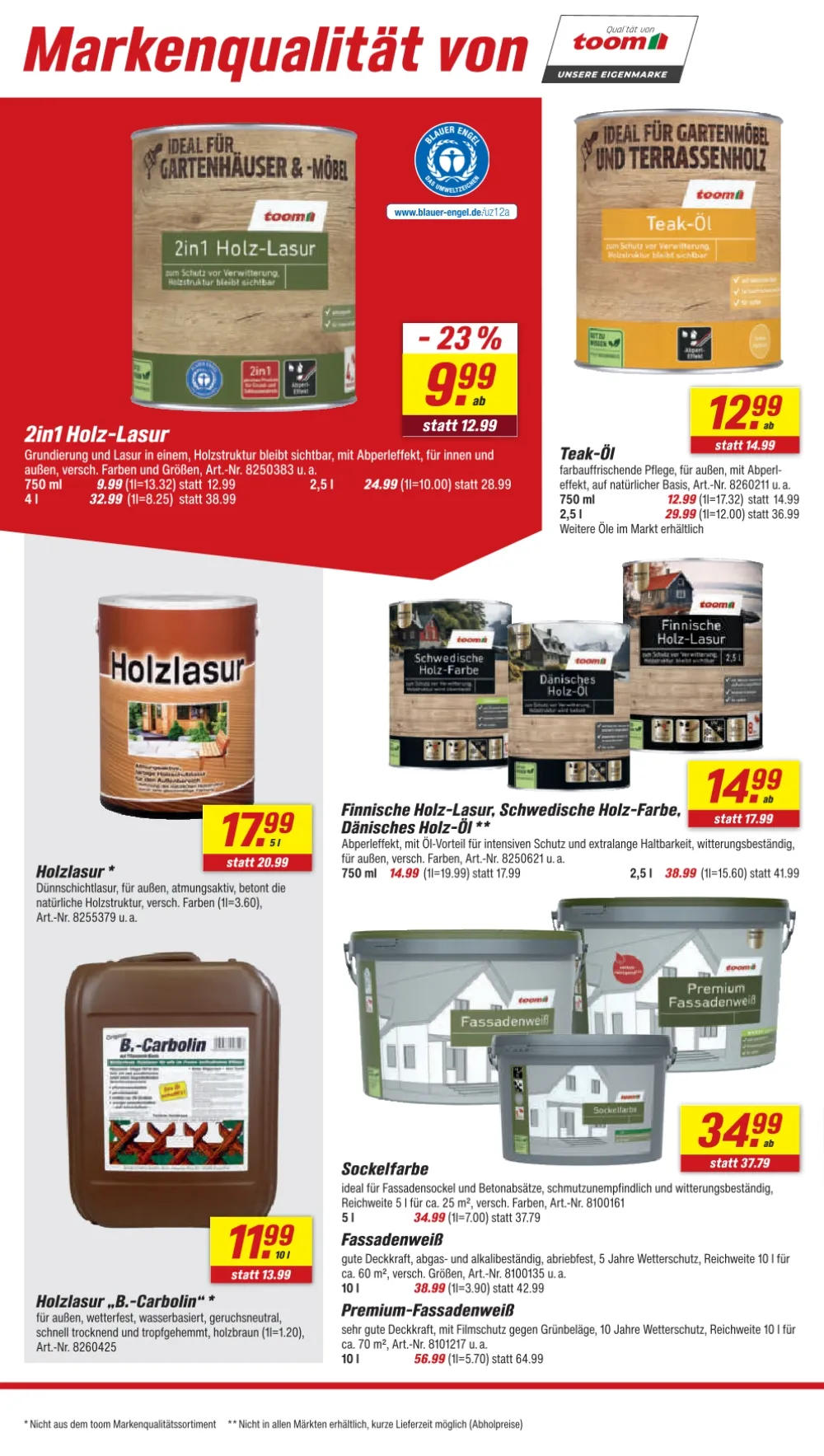 Toom Baumarkt Prospekt Ab 08.08.2026 Bis 14.08.2026 - Bild 2 Ab 08.08.2026