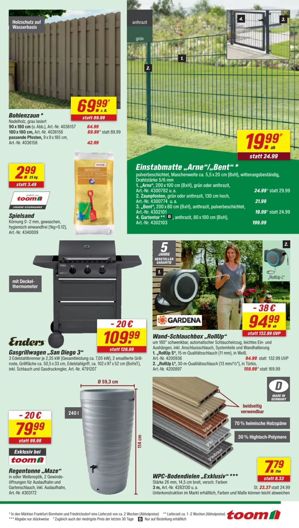 Toom Baumarkt Prospekt Ab 08.08.2026 Bis 14.08.2026 - Bild 1 Ab 08.08.2026